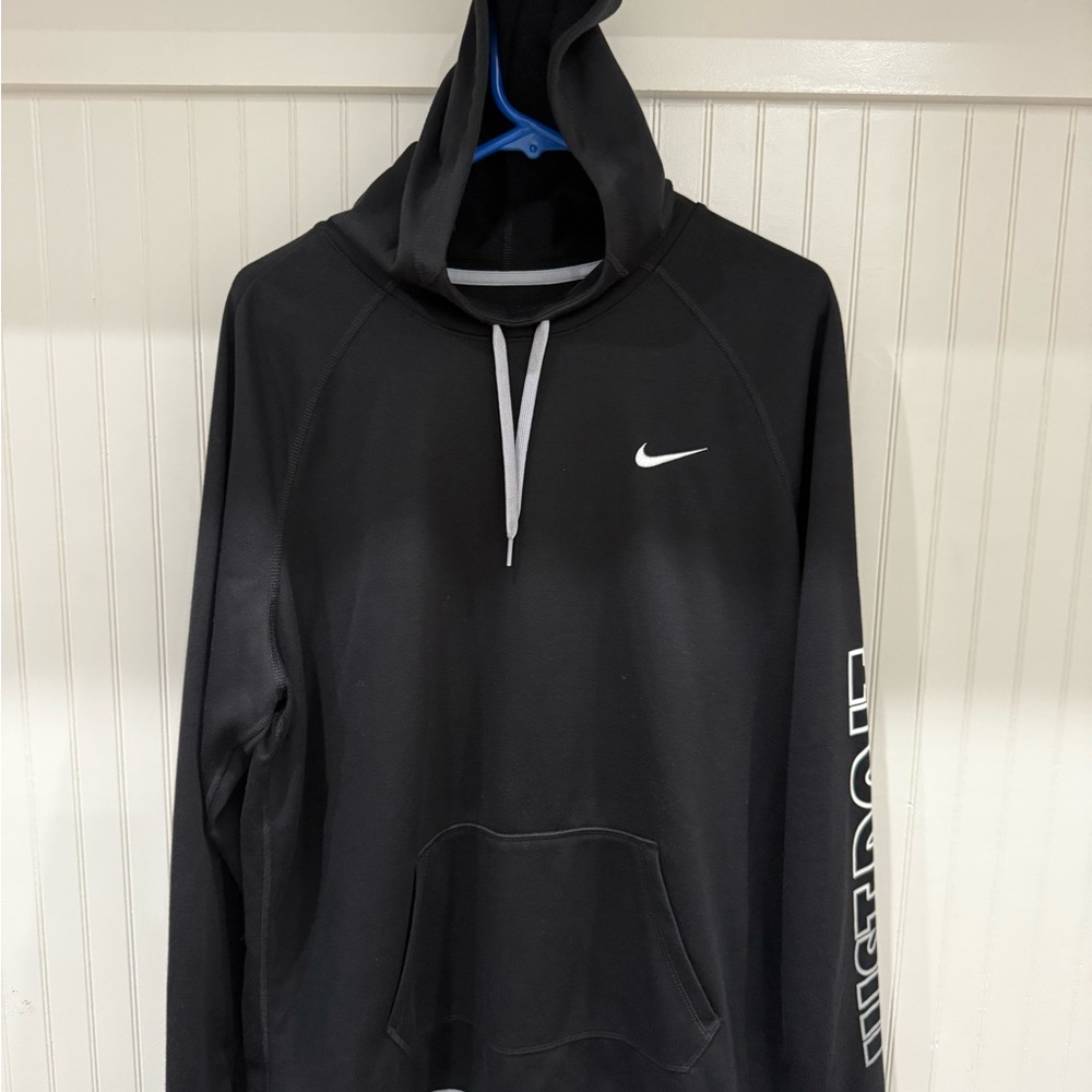 Nike Dri-FIT Black Top with White Accents